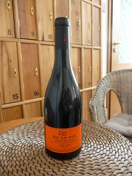 Minervois Cazelles rouge L'O de la Vie 2022